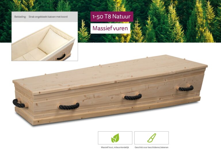 Uitvaartkist 1-50 T8 Natuur