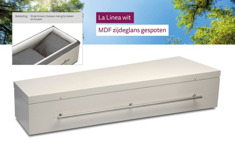 Uitvaartkist La Linea Wit