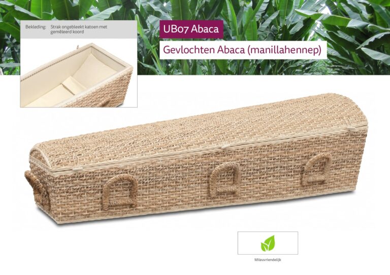 Uitvaartmand Abaca