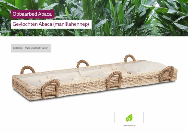 Opbaarbed Abaca