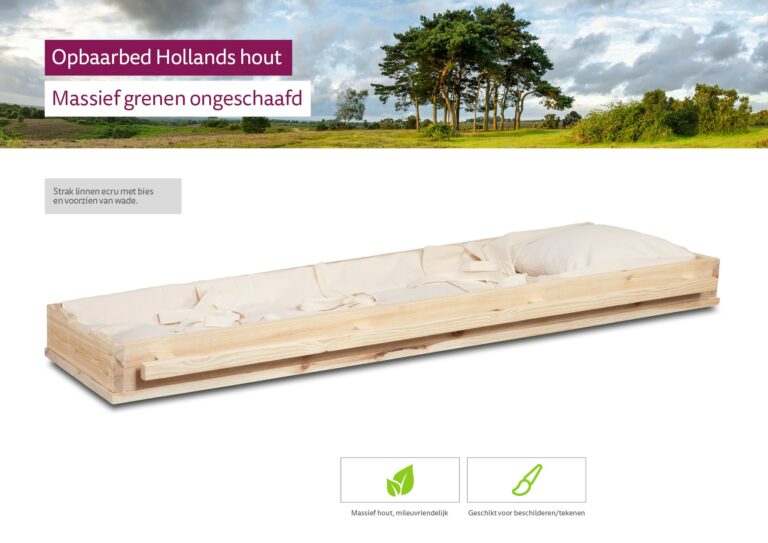 Opbaarbed Hollands hout